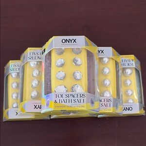 Onyx Professional Toe Spacers & Bath Salt Set